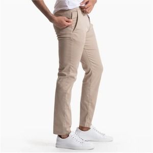 Birddogs Pants Mens 30x28 Tan Khaki Jeff Pesos Lined Chino Stretch Casual